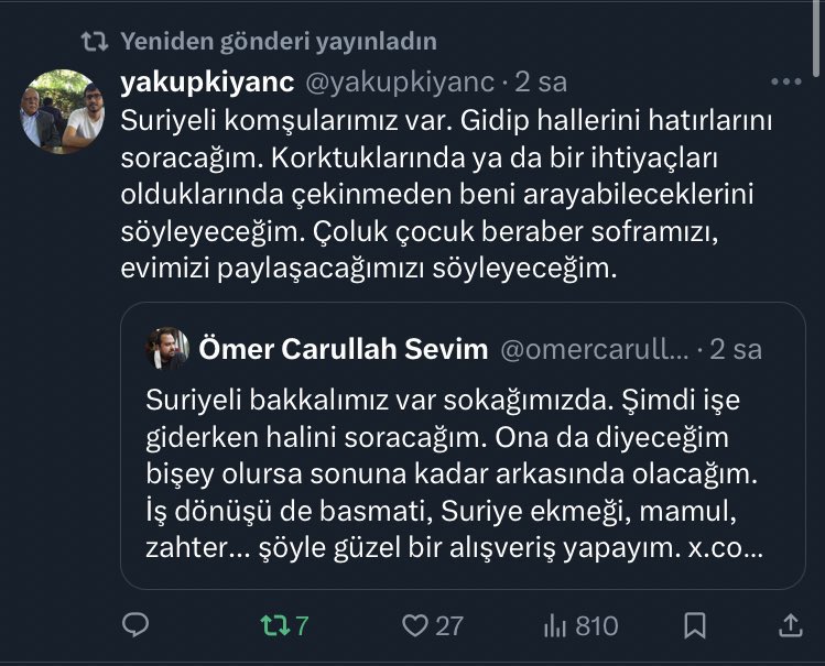 Bu zor süreçte, provokasyona gelmeyip insanlık adına iyilik yapanlardan Allah razı olsun. İyi ki varsınız.