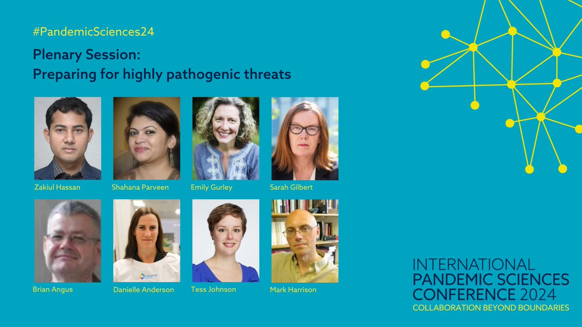 What is the value of an integrated, interdisciplinary approach to health threats?

PSI Professors Dame Sarah Gilbert and Mark Harrison co-chair this morning's session on preparing for highly pathogenic threats, using #Nipah virus as a case study.
#PandemicSciences24