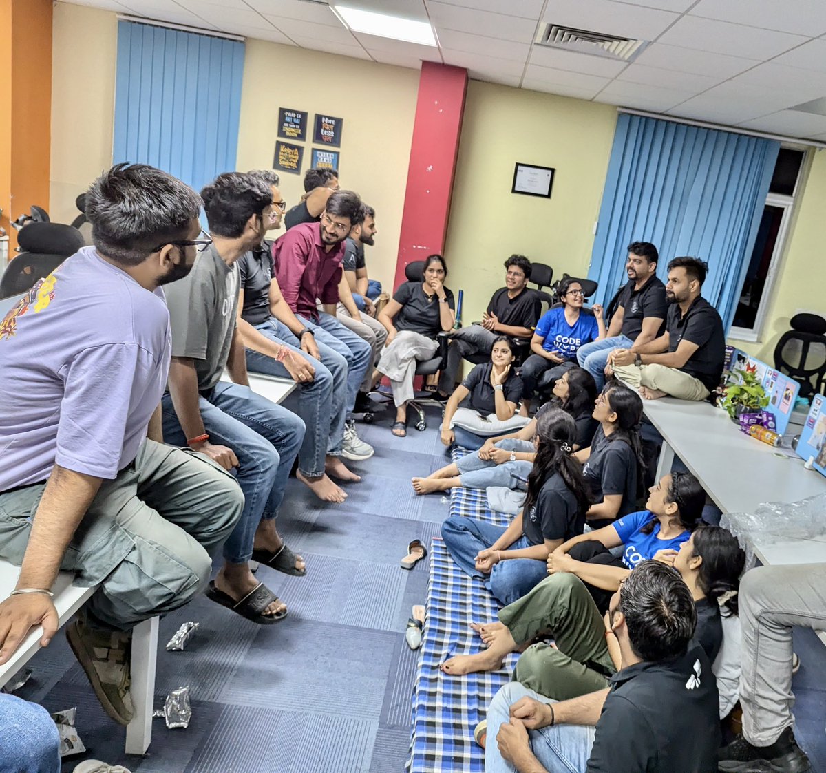 aurigait's tweet photo. Last night, our office transformed into a hub of fun, laughter, and unforgettable memories! From ice-breaking activities that helped our new joiners feel right at home to an array of board games and lively communication games, we had it all.
#AurigaGameNight #OfficeFun https://t.co/f9TZ84jaMH
