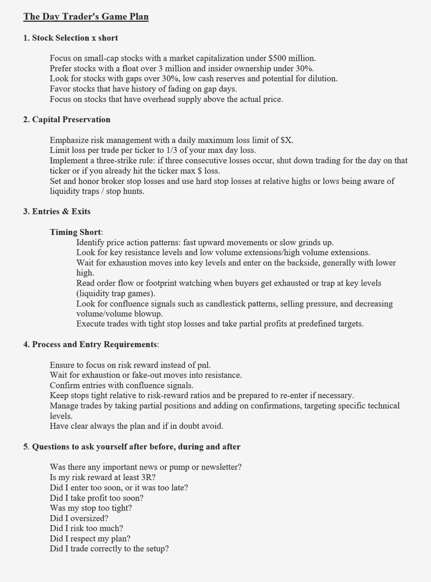 jtraderco's tweet photo. Trading is a War Calculated in Advance

I prepare my plan each day focusing on this 👇 https://t.co/G0vLIPZEdY