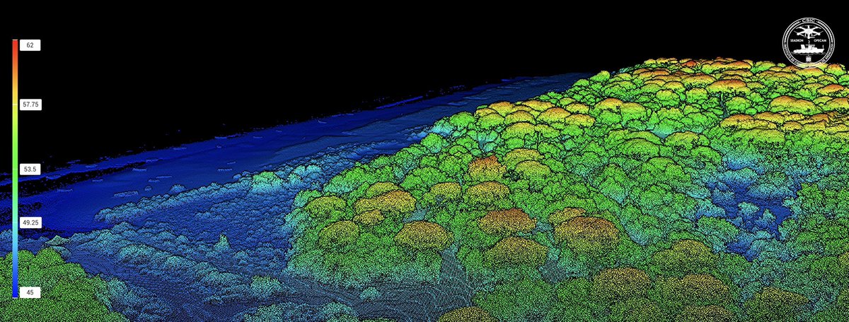 Arrancamos la semana probando nuestro nuevo sensor LiDAR DJI L2 <a href="/ATYGES/">ATyges</a> en el entorno del PN Bahía de Cádiz en el caño mareal del río San Pedro. Os dejamos algunos de los resultados que hemos ido obteniendo, concretamente de la nube de puntos en RGB y del mapa de elevaciones.