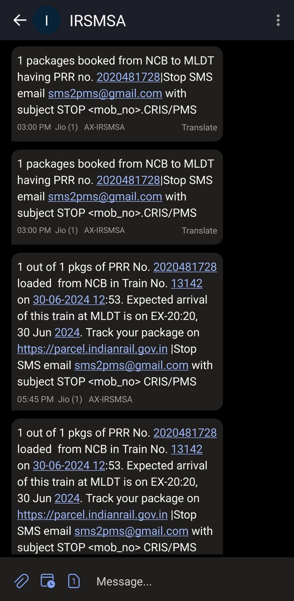 drniray's tweet photo. @drm_apdj @RailwaySeva @drmmalda https://t.co/n8zPtDOYRv