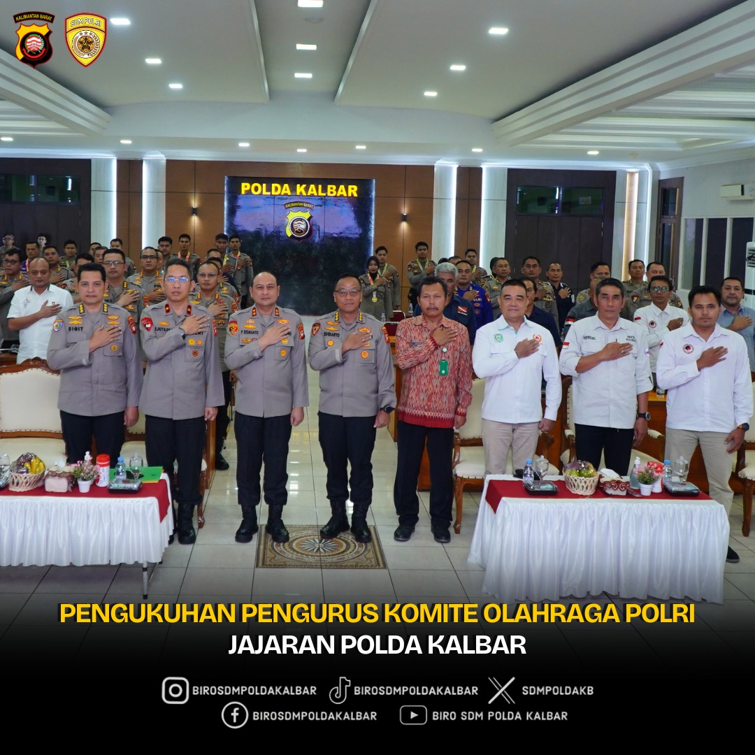 BIRO SDM POLDA KALBAR tweet media