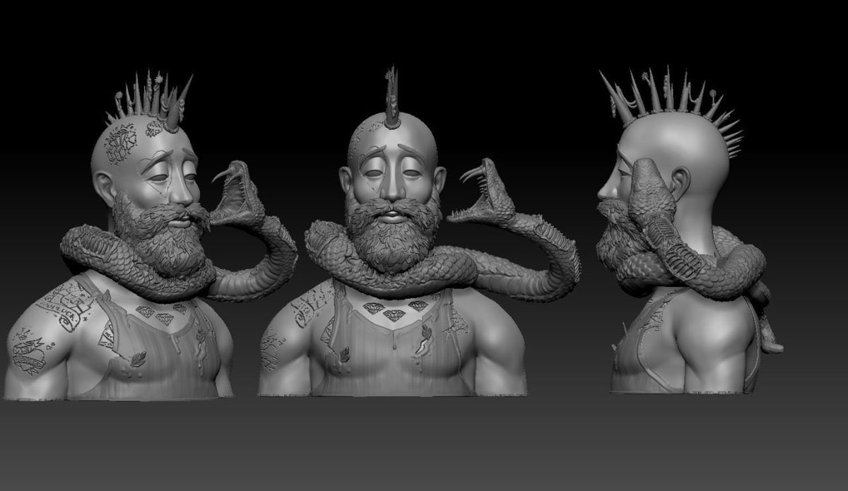 jaydegods's tweet photo. @charlesmccluren @frankdegods @delabsxyz @DE3D19 💯 these statues rule, the work that went into them 🤯 https://t.co/yMOqt1Zdbe