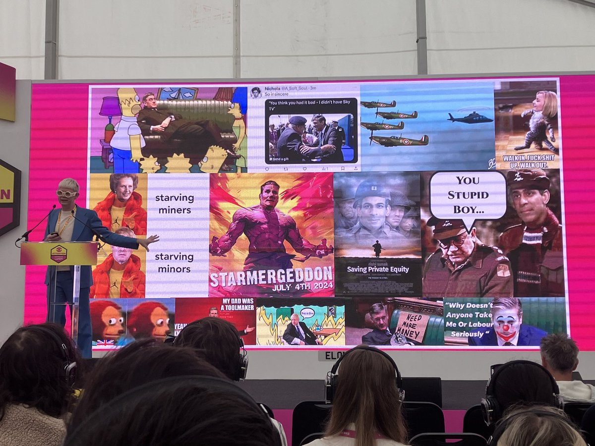 Great session from <a href="/bengolik/">Ben Golik</a> on the lessons from political advertising 💡#madfest