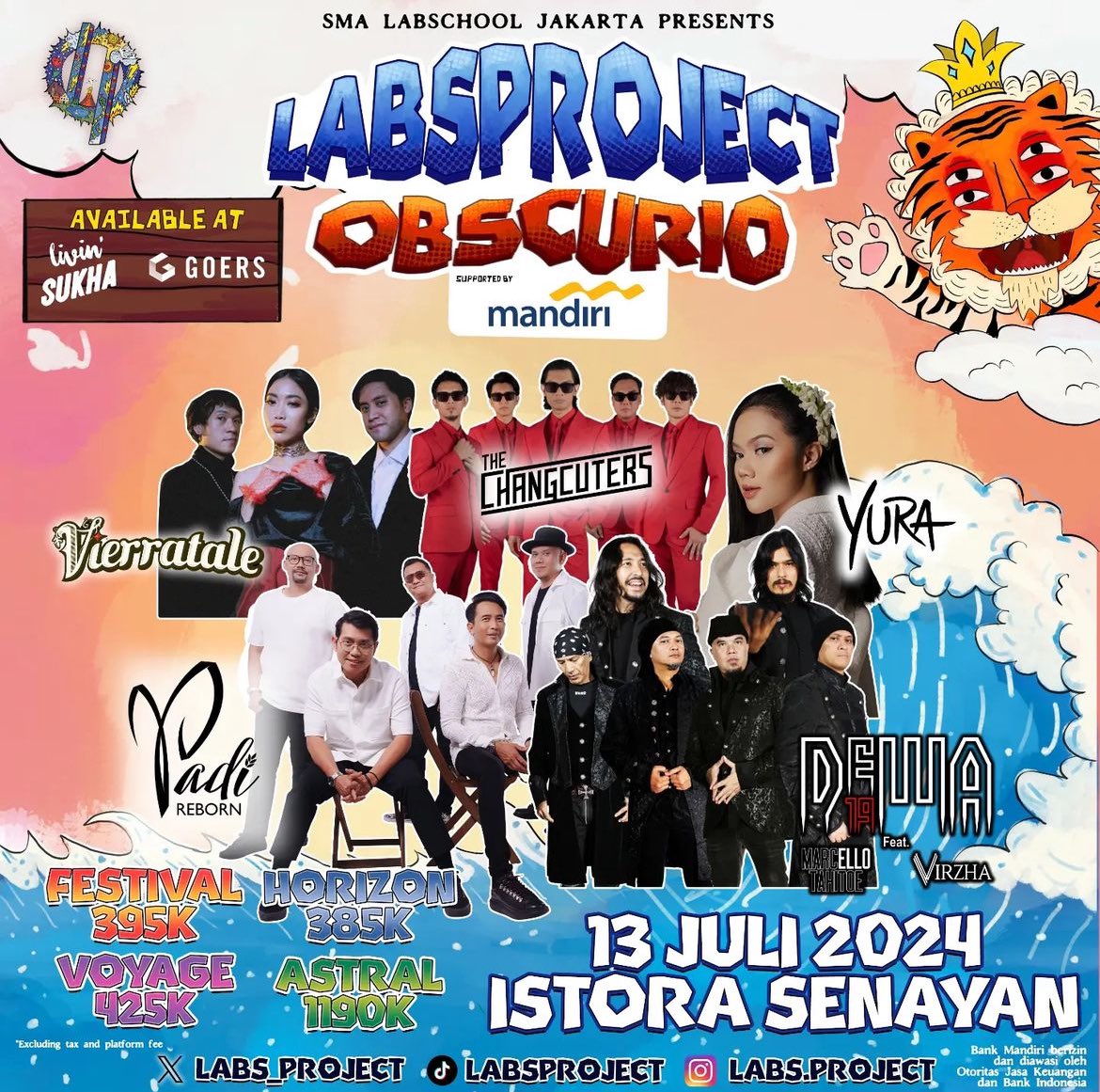 ketusukjarum's tweet photo. #help_rt 👆🏼👆🏼
WTS tiket festival labsproject 13 juli 2024 !!
guest starnya mantep bgttttbgt, dijual soalnya temen gajadi ambil #😓😓😓
chat @/cccccazie on ig
—tags wts tiker konser pensi labspro labsproject https://t.co/A1FICKPoPd