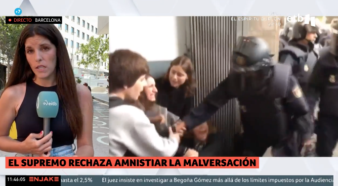 enjakeETB's tweet photo. 🔴El juez amnistía a los 46 policías investigados por las cargas del 1-O en Barcelona.
#EnJakeETB
➡ https://t.co/OY83zEh0fK
@Xlapitz https://t.co/1gVvDYc8Wt