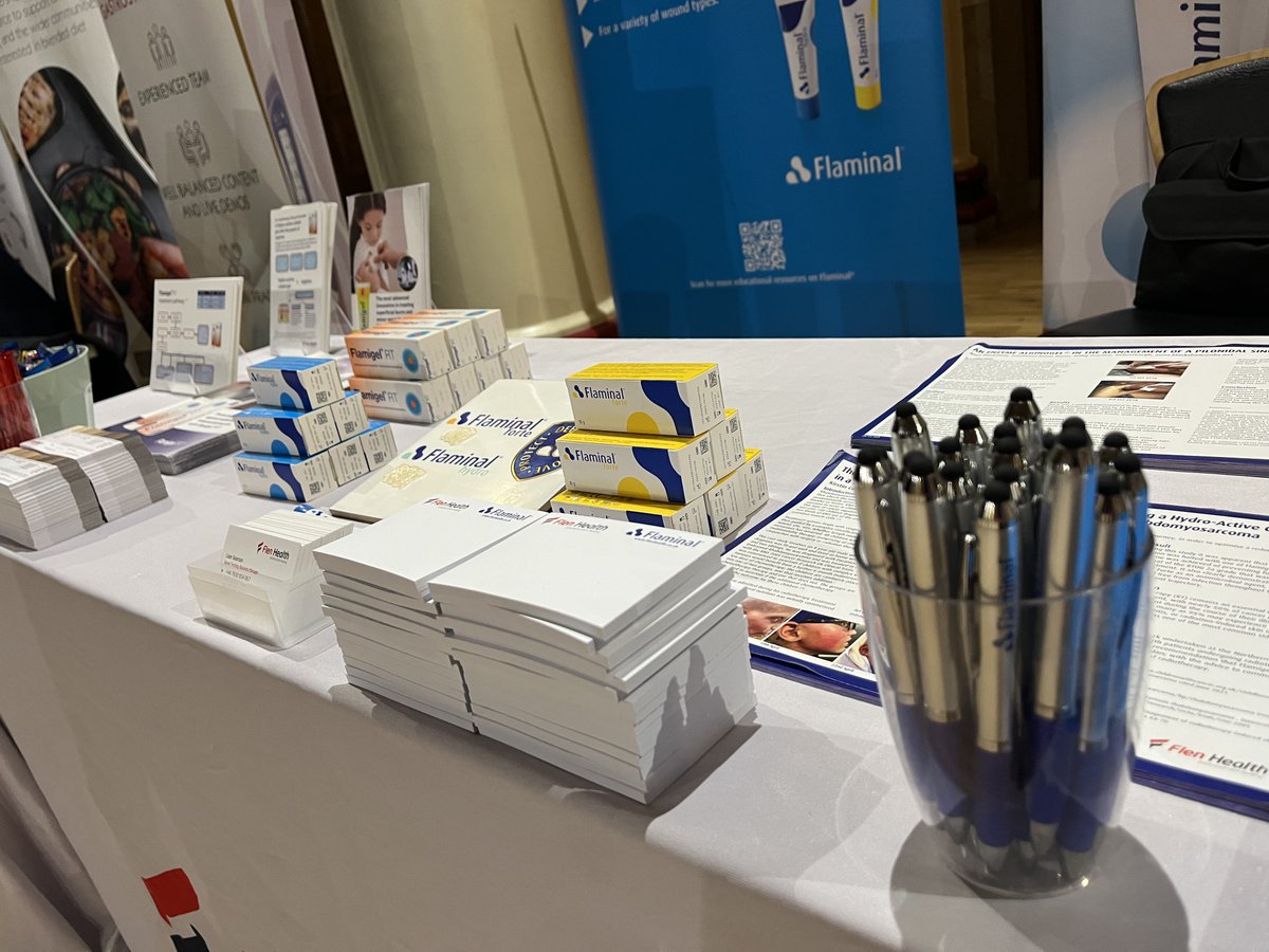 Liam_FlenHealth's tweet photo. @zachflenhealth  and I are repenting @FlenHealth today at the @BAPS1953  Nurse's study day at Sheffield City Hall.

Come say hello and find out how #Flaminal and #FlamigelRT can support young patients to live the life they love. https://t.co/r2watf7We8