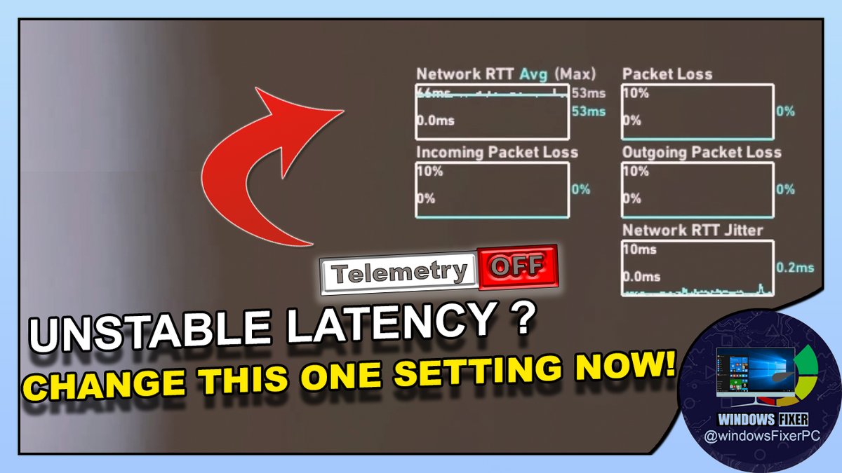 FixerWindows's tweet image. Improve Online Gaming: Disable Telemetry for Lower Latency youtu.be/sd06jD_Nhns?si… via #Valorant #Fortnite #Pubg #internet #ping #latency #techsupport #Techguide #internet #network