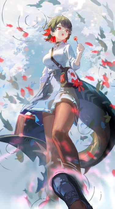夏日jk艾莲 #zzzero