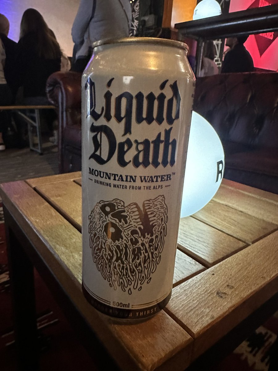 Dan Murphy SVP of <a href="/LiquidDeath/">Liquid Death</a> likening Prime to “an NFT” built on a huge social media following and explaining their longer term, scale up brand building approach <a href="/MADFESTLONDON/">MADFEST</a> #madfest #b2c #marketing