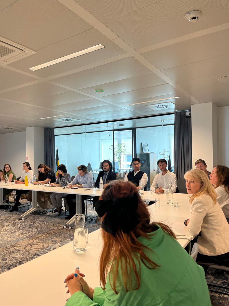 YPFPBrussels's tweet photo. 🌍🚗🇺🇳 Exciting day for our Advisees at the UNDP Brussels Office! Grateful to Camilla Brückner (HoO) &amp; team for their valuable career insights and visions for the future. #AdvisorsProgram #UNDP #CareerGrowth https://t.co/2pJOuH24Ad