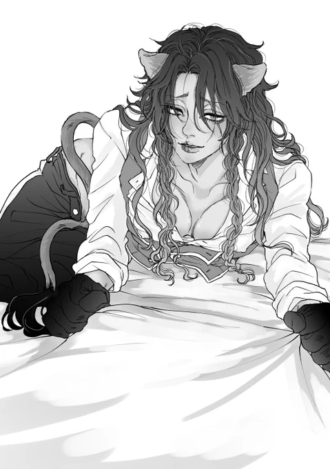 三つ編み片っぽほどけちゃったれおなさん 