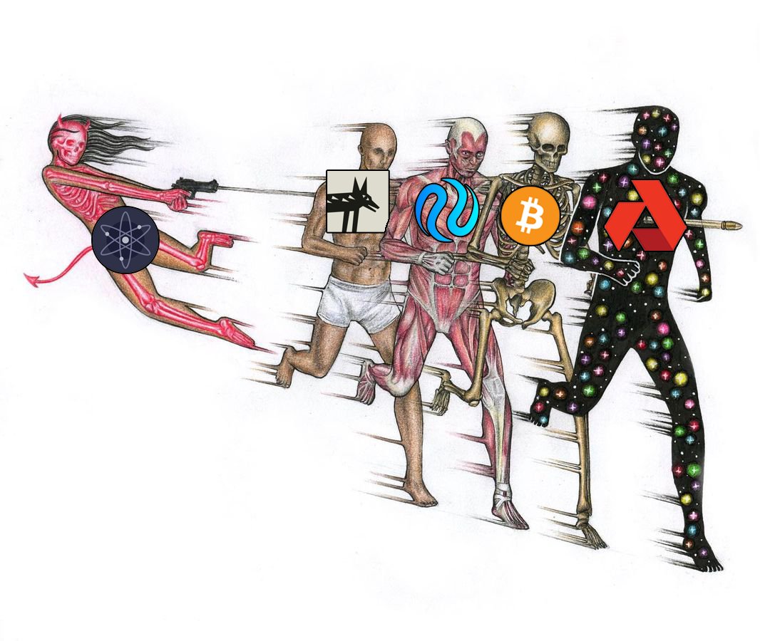 MortimCrypto's tweet image. My portfolio runners VS $ATOM 😭 
$AKT $BTC $INJ $JKL