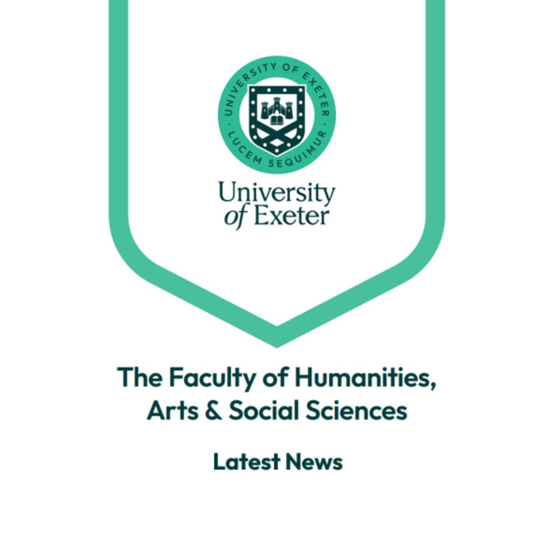 UniOfExeterHASS's tweet photo. 📰 For the latest news from our Faculty, click here https://t.co/4xLYPwdrCJ
#uofehass #news #universityofexeter #exeteruniversity #uniofexeter #exeter #uofe #uoe #exeter #bleedgreen #loveexeter https://t.co/7JiDiru48P