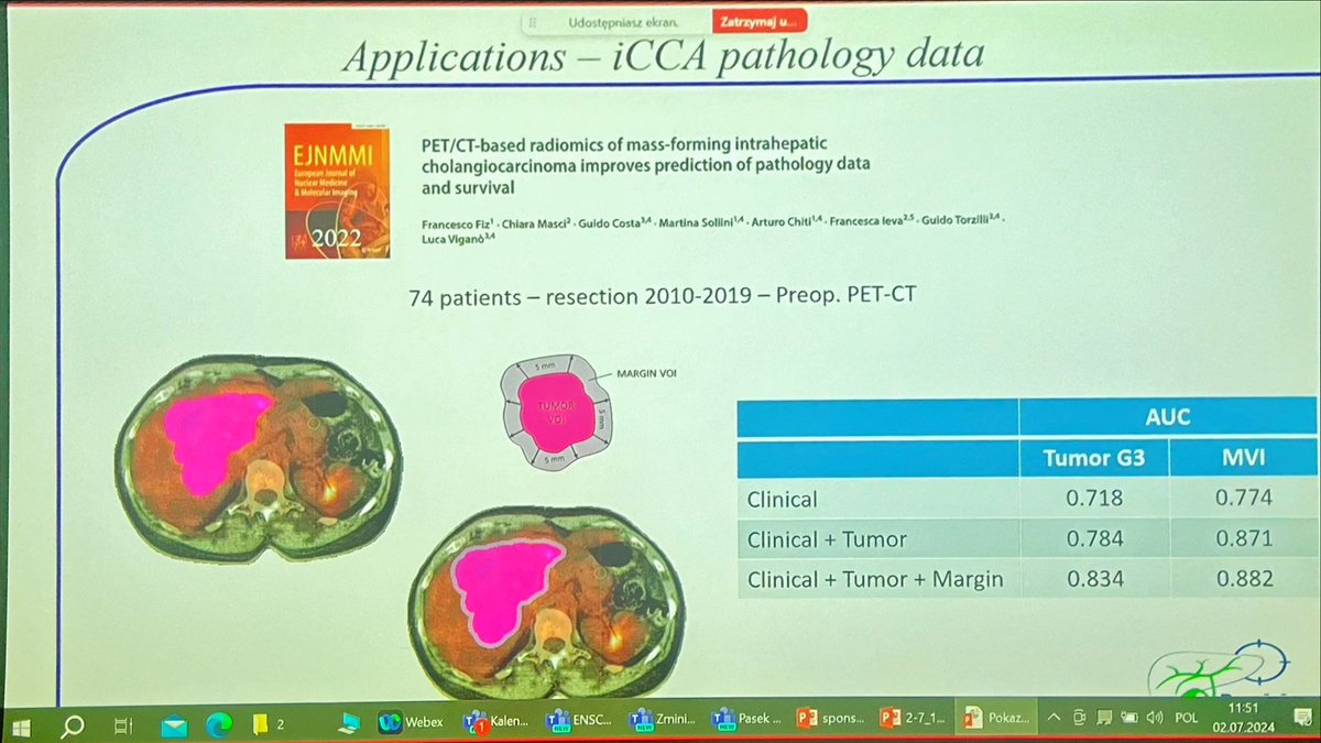Angela Lamarca (@drangelalamarca) on Twitter photo 🤖ArtificialIntelligence session in <a href="/CcaEns/">ENS-CCA</a> <a href="/PrecisionBTCnet/">Precision-BTC-Network</a> Joint session in #Krakow
🧬Molecular registry
👩💻Language models
🔬Digital pathology
🩻Radiomics
👉Predictive factors
👉Early diagnosis
<a href="/LorenzaRimassa/">Lorenza Rimassa</a> @UCPHAndersenLab 🤖ArtificialIntelligence session in <a href="/CcaEns/">ENS-CCA</a> <a href="/PrecisionBTCnet/">Precision-BTC-Network</a> Joint session in #Krakow
🧬Molecular registry
👩💻Language models
🔬Digital pathology
🩻Radiomics
👉Predictive factors
👉Early diagnosis
<a href="/LorenzaRimassa/">Lorenza Rimassa</a> @UCPHAndersenLab