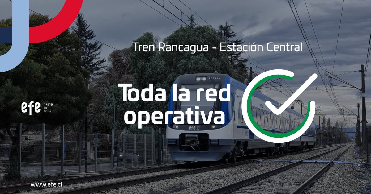 Tren Rancagua - Estación Central tweet media