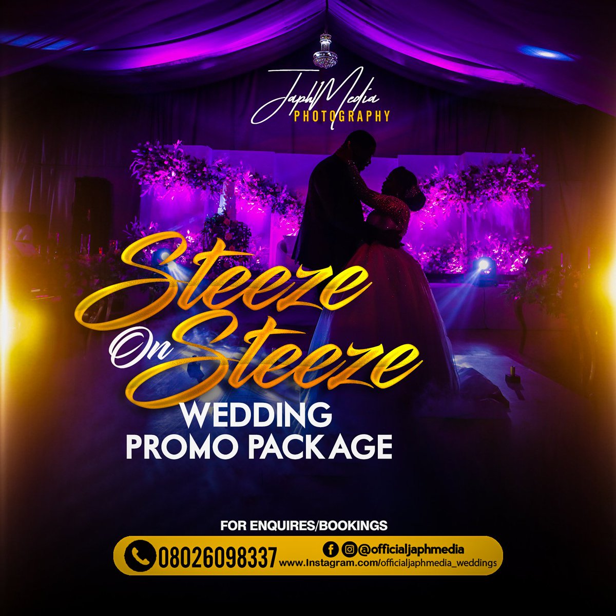 Xclusivejaph's tweet photo. WEDDING PHOTOGRAPHY AND VIDEOGRAPHY
Let's have your bookings 📸 for the second half of the year
 #preweddingshoot #ibadanweddingguest #lagosweddingplanners #weddingsouvenir #ceremony #intags #ibadanweddingguests #nigeriaweddings😍😍😍😍 #wedding #yorubaweddings #naijaweddings https://t.co/cSThTZEtf1