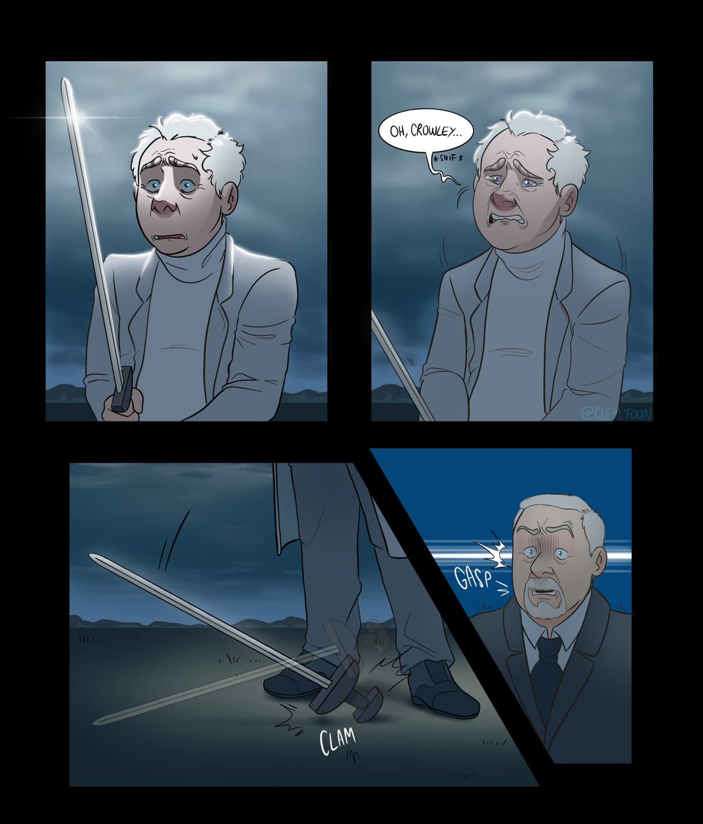 « Nothing last forever » part1/3 
#GoodOmens #GoodOmensFanArt #GoodOmens2