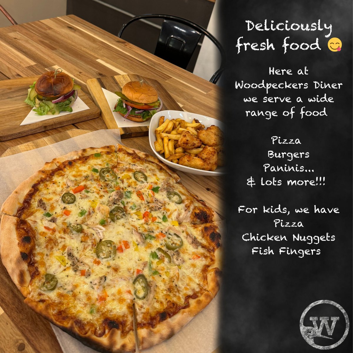 CNCLeedsYorks's tweet photo. Deliciously fresh food at our onsite diner!

Here at Woodpeckers Diner, we have everything you need for an energising climb.

Let us know your order in the comments!

#WoodpeckersDiner #ClipNClimb #FreshFood https://t.co/wbQ6GvzH5D