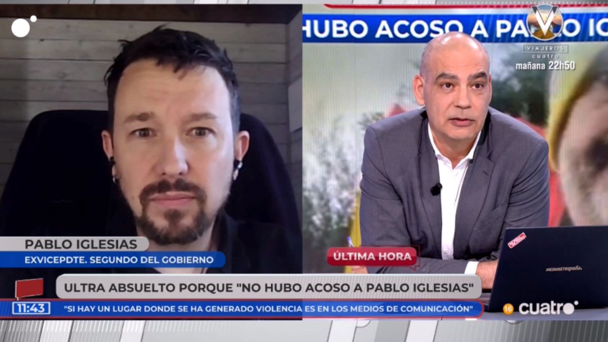 PabloIglesias's tweet image. Me han entrevistado en Cuatro. Juzguen ustedes 👇🏻

youtu.be/xInU4uZfy64
