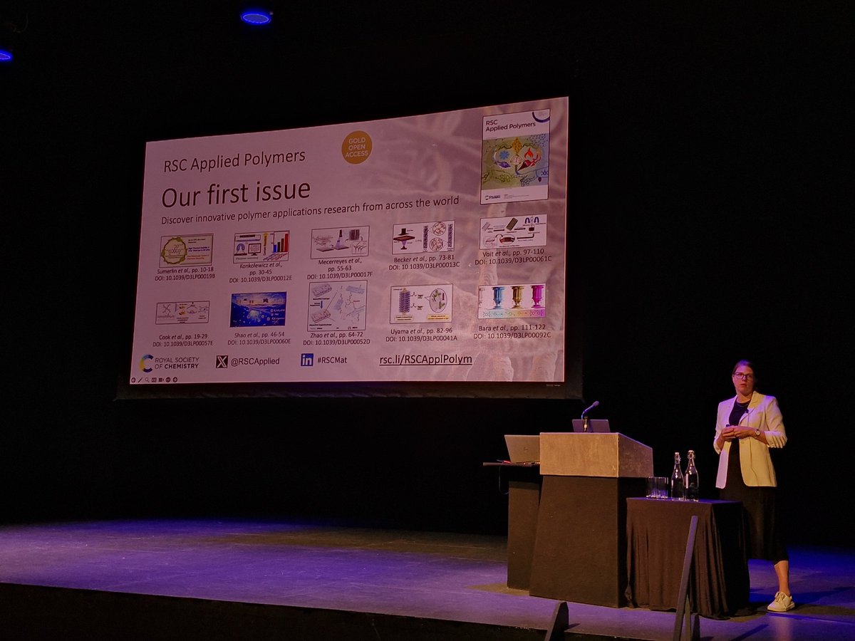 Jeremy Allen (@jallen_rsc) on Twitter photo @EmilyPentzer is kicking off the <a href="/RSCApplied/">RSC Applied journals</a> Polymers symposium here at #MACRO24 - looking for a great day of talks! @EmilyPentzer is kicking off the <a href="/RSCApplied/">RSC Applied journals</a> Polymers symposium here at #MACRO24 - looking for a great day of talks!