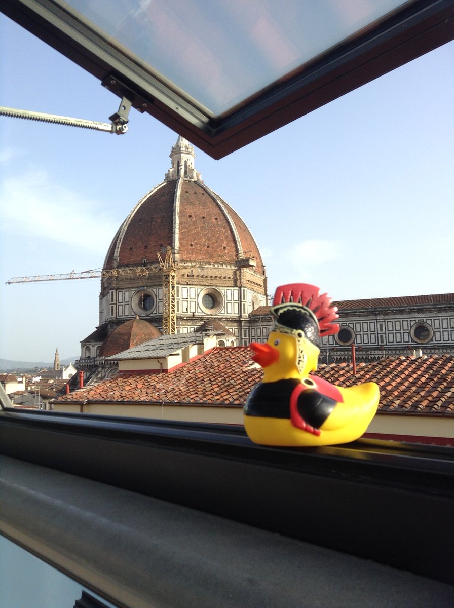 stalbansmuseums's tweet photo. We're wondering how far our Verulamium ducks go on their summer holidays after spotting this one in Florence....
Don't forget to tag us with your Verulamium duck (#VerDuck) in their summer (or winter?) destinations!
#verulamiummuseum #romanduck #summerholidays https://t.co/YJEbwOJQAT