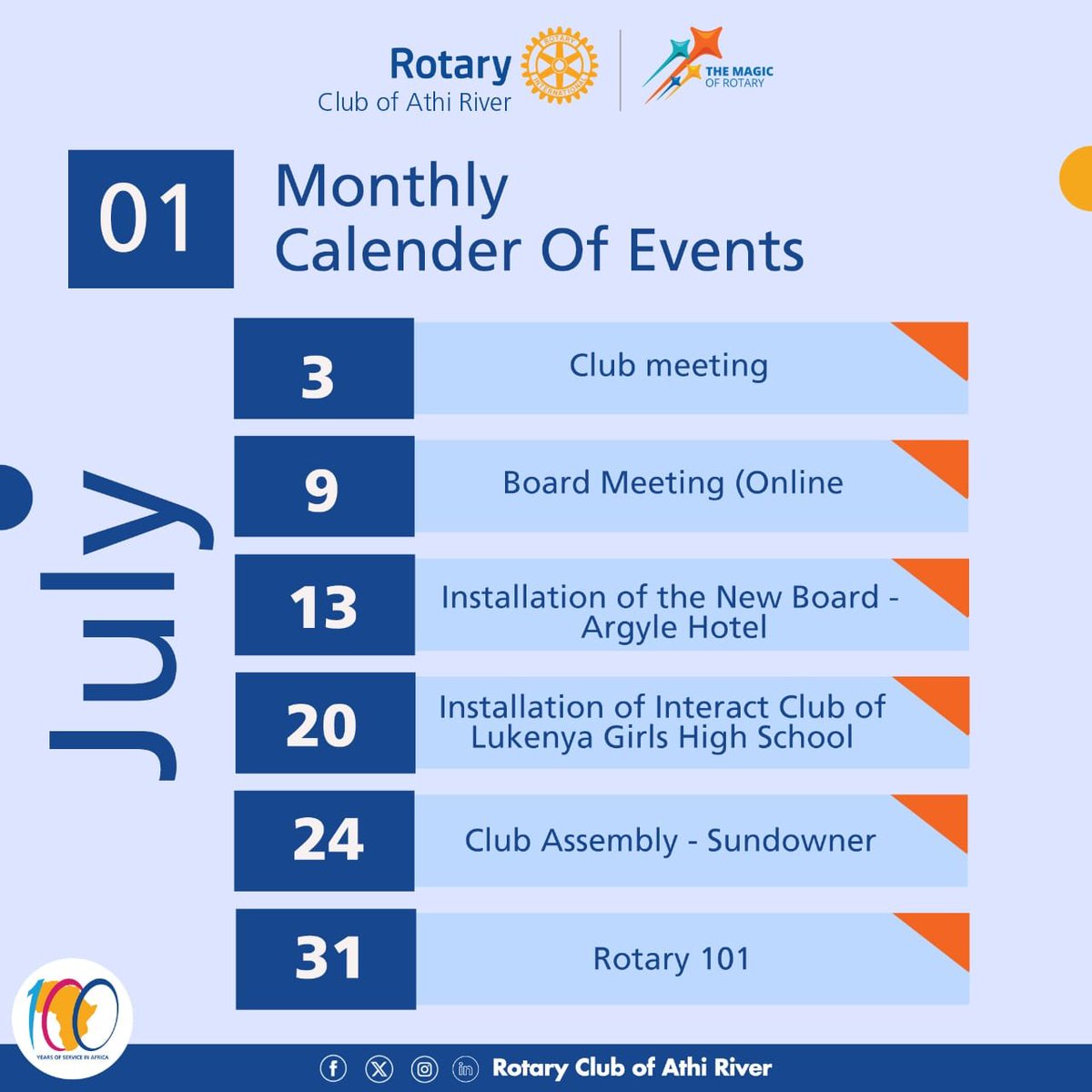 Rotary Club Of Athi River tweet media