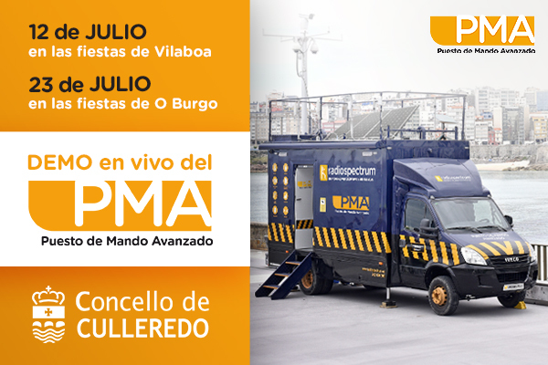 Radiospectrum (@radiospectrum_) on Twitter photo ¡Seguimos recorriendo las #fiestaspatronales de #Galicia!📍#Vilaboa y #OBurgo contarán con nuestro #PMA, Puesto de Mando Avanzado, este mes de #Julio.
🔸Te invitamos a ver cómo funciona el #dispositivodeseguridad que realizaremos junto a la #policialocal🔸info@radiospectrum.es🔸 ¡Seguimos recorriendo las #fiestaspatronales de #Galicia!📍#Vilaboa y #OBurgo contarán con nuestro #PMA, Puesto de Mando Avanzado, este mes de #Julio.
🔸Te invitamos a ver cómo funciona el #dispositivodeseguridad que realizaremos junto a la #policialocal🔸info@radiospectrum.es🔸