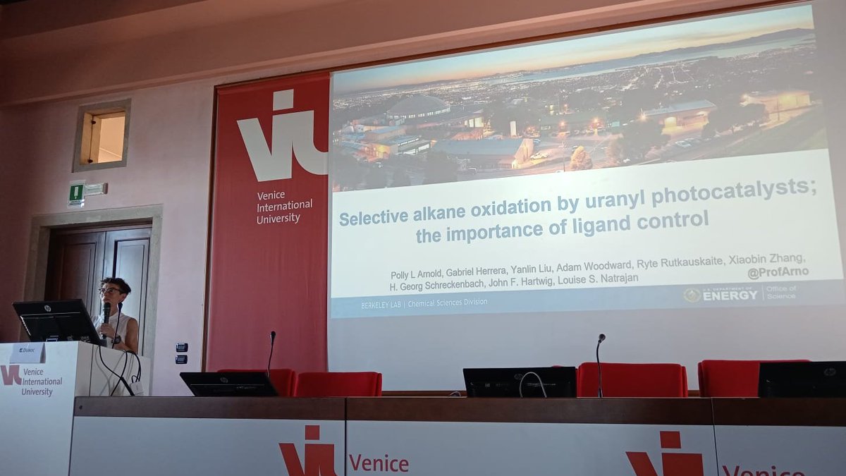 ADHOC2024 (@adhoc2024) on Twitter photo Thank you <a href="/ProfArno/">Polly L Arnold</a> Polly L. Arnold. for the vibrant and insightful talk on selective alkane oxidation by uranyl photocatalysts. The #ADHOC2024 attendees were truly delighted and inspired by your cutting-edge research and its potential impact! ☢️🧪 Thank you <a href="/ProfArno/">Polly L Arnold</a> Polly L. Arnold. for the vibrant and insightful talk on selective alkane oxidation by uranyl photocatalysts. The #ADHOC2024 attendees were truly delighted and inspired by your cutting-edge research and its potential impact! ☢️🧪