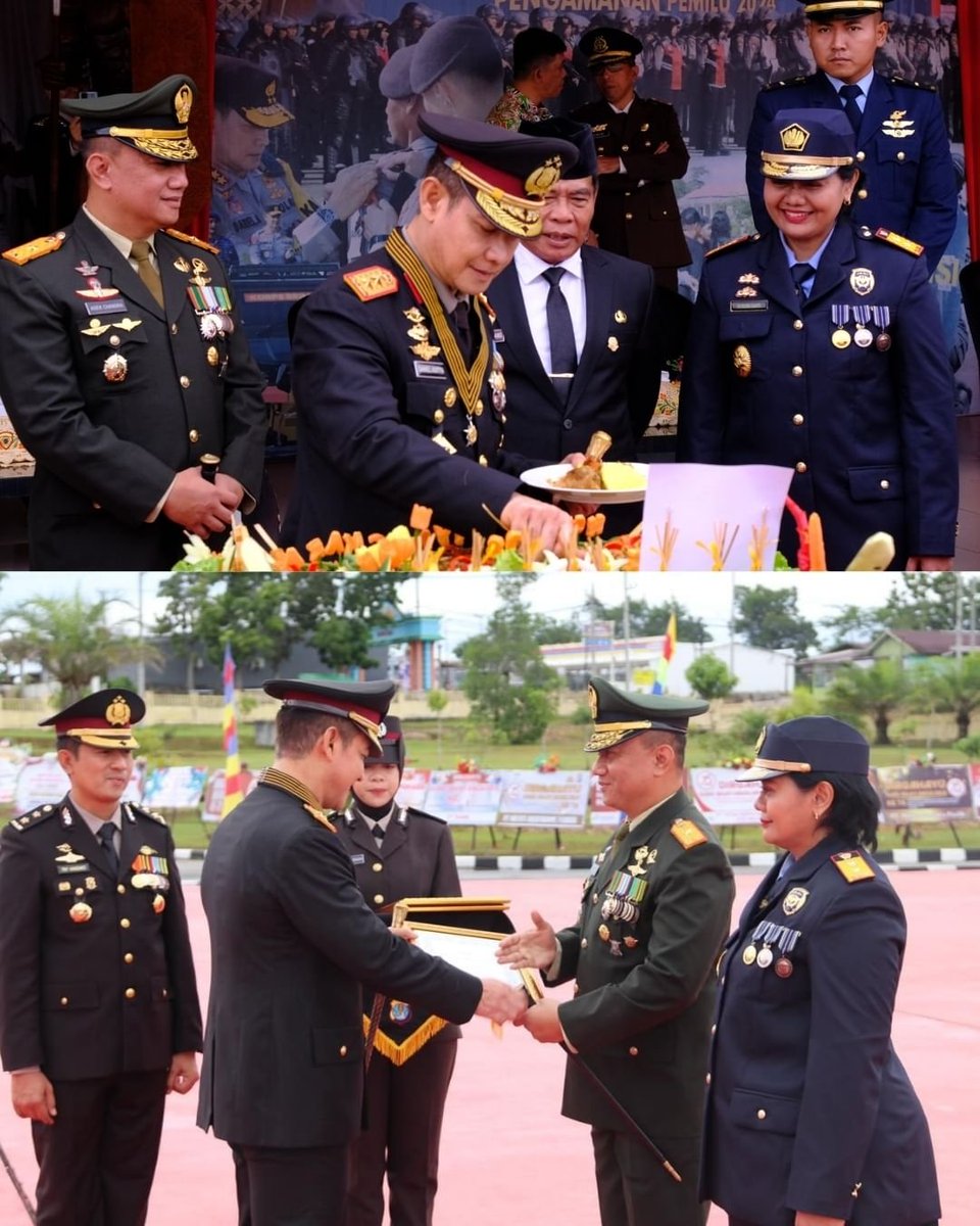 bckalbagtim's tweet photo. Tanjung Selor (01/07/2024), Bertempat di Mapolda Kaltara, Kepala Kantor Wilayah DJBC Kalimantan Bagian Timur-Kusuma Santi Wahyuningsih didampingi Kepala Bidang Penindakan dan Penyidikan-Junanto Kurniawan menghadiri acara dalam rangka Peringatan Ulang Tahun Bhayangkara ke-78 https://t.co/yzSEYxwW9t
