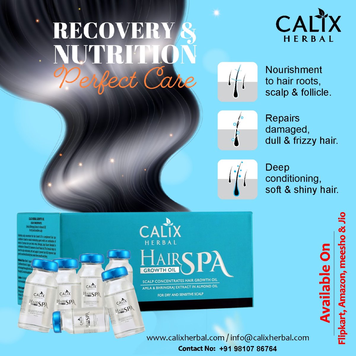 CalixHerbal's tweet photo. UPTO 25 % Discount📷
📷Calix Herbal📷 hair growth oil with Hair Spa Conditioner Cream Effactive Solution
1- Nourishment To Hair Roots, Scalp&amp; Follicle.
2- Repirs Damdged, Dull &amp; Frizzy Hair.
3- Deep Conditioning Soft &amp; Shiny Hair.
Buy Now : https://t.co/hfOuGrofxv https://t.co/nVIufhNG6a