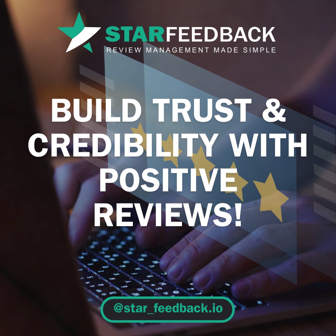 star_feedback's tweet image. 🌟 Positive reviews from real customers build trust and credibility. Showcase your satisfied customers' experiences with Star Feedback using our widgets AND social media integrations! 🛠️ #CustomerTrust #StarFeedback #BusinessGrowth