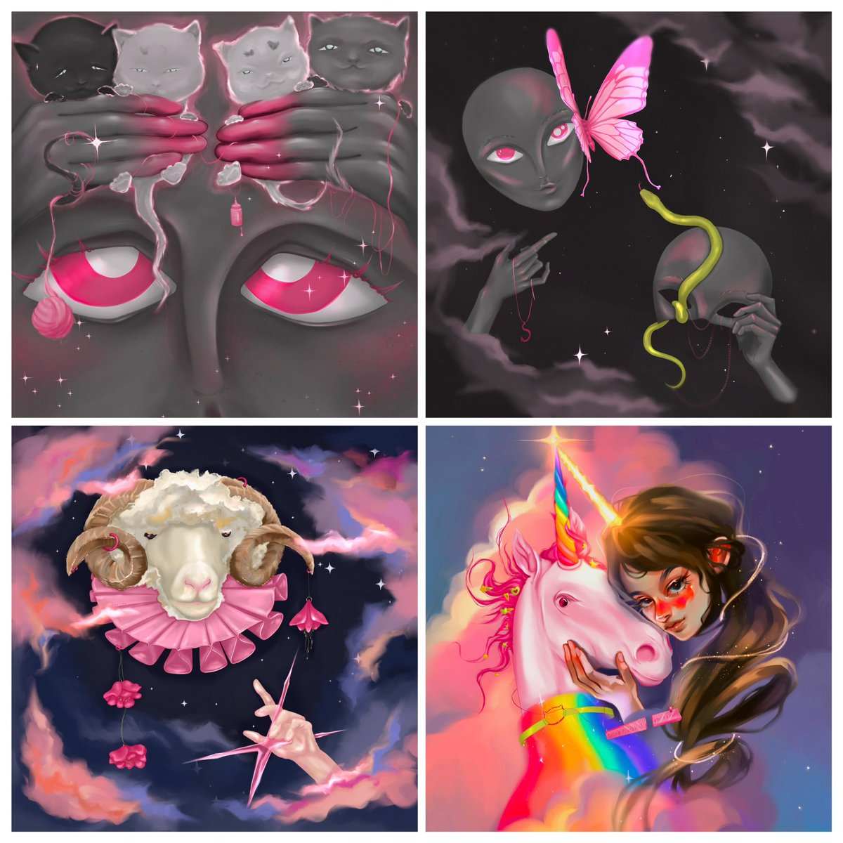 Barkovaka (@barkovaka) on Twitter photo Available my arts:
🌈Soulmate🌈
11 available
5XTZ
objkt.com/asset/KT1AtzPA…
✨Dreaming✨
7 XTZ
5/15 available
objkt.com/tokens/KT1AtzP…
🐈Kitty's🐈⬛
8 XTZ
7/12 available
objkt.com/tokens/KT1Usht…
🐍🦋Decision🐍🦋
<a href="/Sneketoshi/">Sneketoshi</a>
14/20 available
8 XTZ
objkt.com/tokens/KT1F7Bo… Available my arts:
🌈Soulmate🌈
11 available
5XTZ
objkt.com/asset/KT1AtzPA…
✨Dreaming✨
7 XTZ
5/15 available
objkt.com/tokens/KT1AtzP…
🐈Kitty's🐈⬛
8 XTZ
7/12 available
objkt.com/tokens/KT1Usht…
🐍🦋Decision🐍🦋
<a href="/Sneketoshi/">Sneketoshi</a>
14/20 available
8 XTZ
objkt.com/tokens/KT1F7Bo…