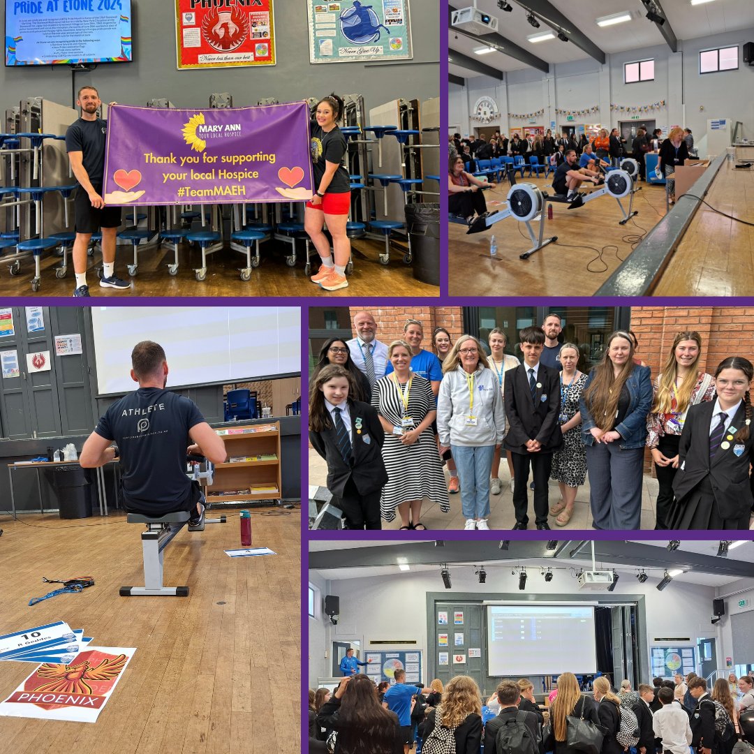 Mary Ann Evans Hospice (@maehospice) on Twitter photo On Friday (28th June) we visited <a href="/etonesixthform/">Etone College Sixth Form</a> as they took part in an all-day rowing competition to raise money for their house charities!
Thank you to all the teachers, pupils, and parents who helped set up this challenge and donated to our charity.
🩷 🩷 On Friday (28th June) we visited <a href="/etonesixthform/">Etone College Sixth Form</a> as they took part in an all-day rowing competition to raise money for their house charities!
Thank you to all the teachers, pupils, and parents who helped set up this challenge and donated to our charity.
🩷 🩷
