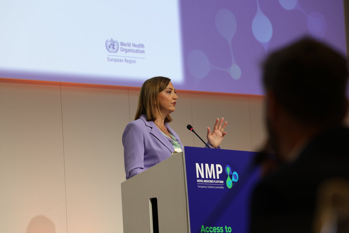 Transparency, innovation, commitment.

The pillars underpinning the Novel Medicines Platform dialogue at <a href="/WHO_Europe/">WHO/Europe</a>.

The NMP is precisely the policy lab we need to increase access to novel medicines, including those for rare diseases. 

4/