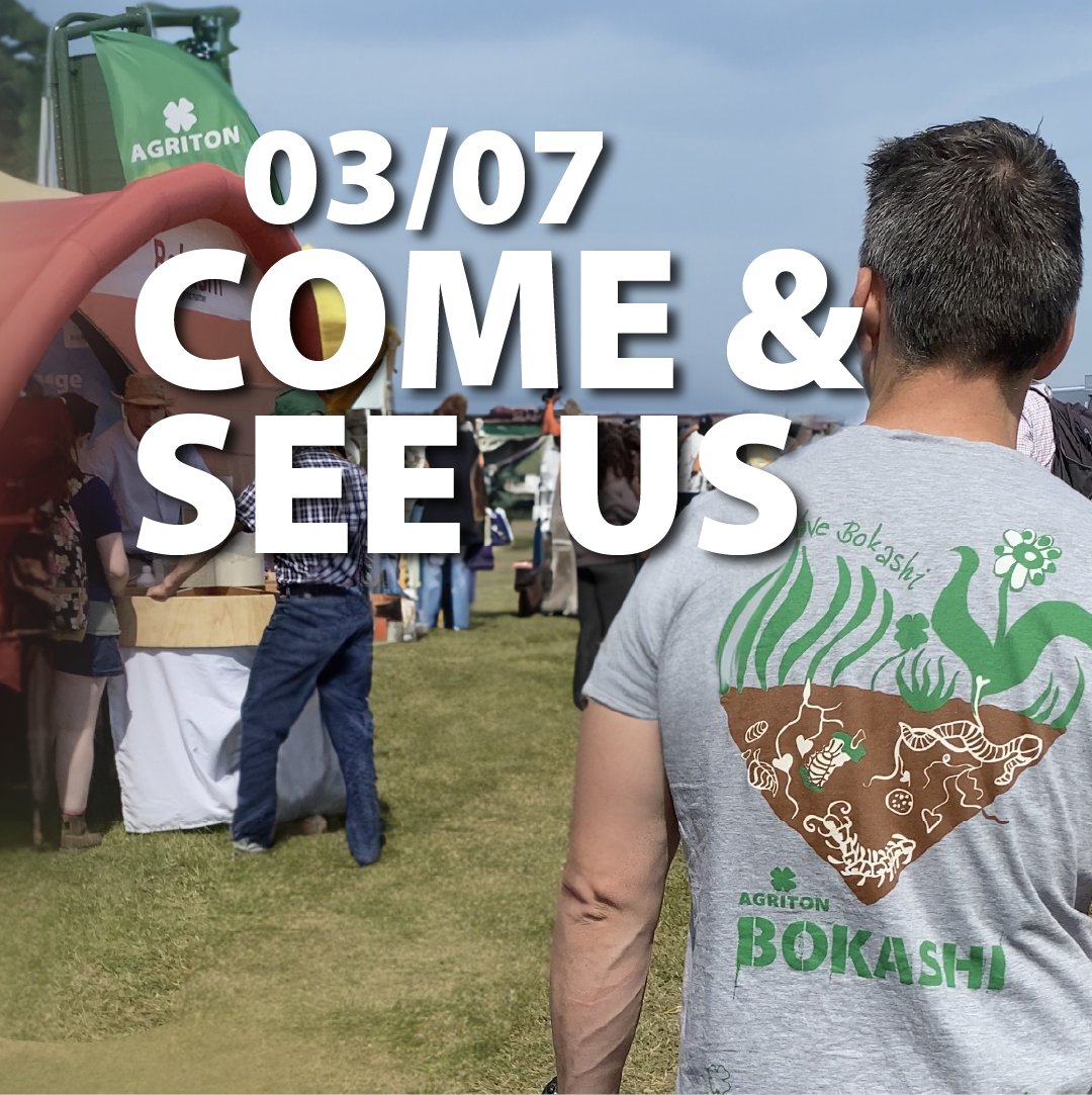 Come and see the Agriton team at Down to Earth tomorrow, Wednesday the 3rd July.