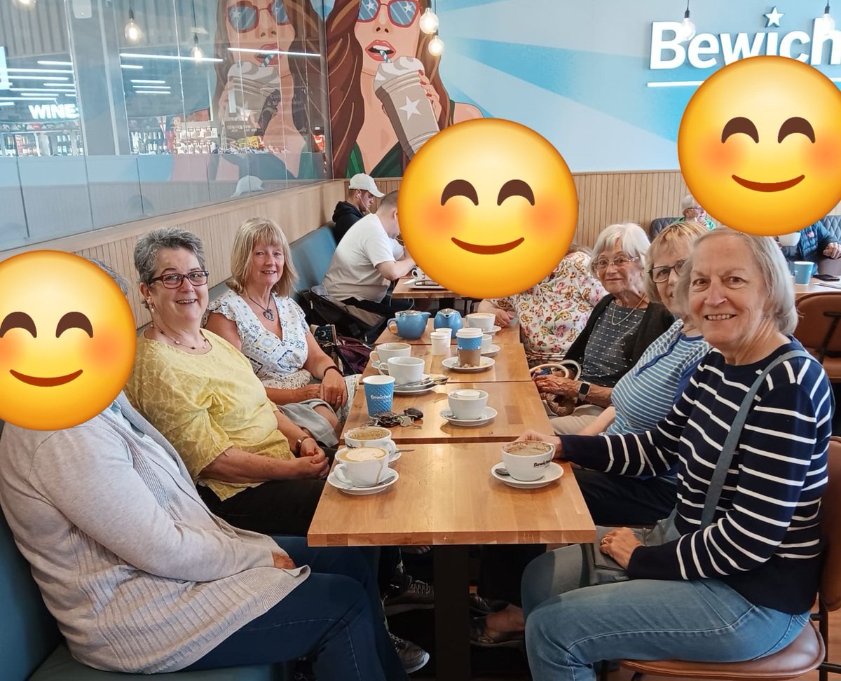 HofEWI's tweet photo. H of E monthly coffee morning in Bewiched. We meet there on the first Monday of the month @ 10.00am.  Come along and have a chat to find out what we do! 
@womensinstitute 
@bewichedcoffee 
@Balsall_Common
@WILifemagazine https://t.co/54JVw0ye6G