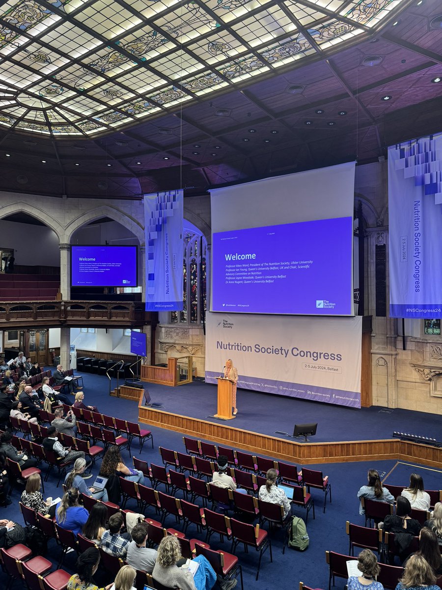 Our President, Professor <a href="/WardyMw/">Mary Ward</a> opens the congress and welcomes everyone!

👥 500 delegates
🗺️ From 26 countries
📑 Record of 247 abstracts 
📍 Belfast, Northern Ireland

#NSCongress24