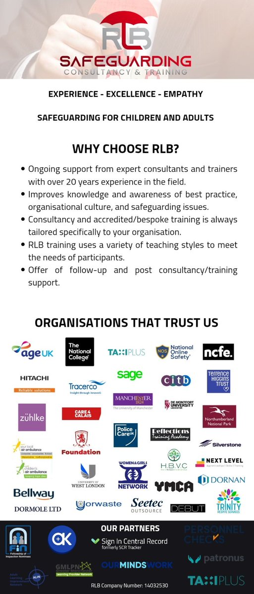 Rachael Bishop- Safeguarding Consultancy Ltd (@rlbsafeguarding) on Twitter photo 