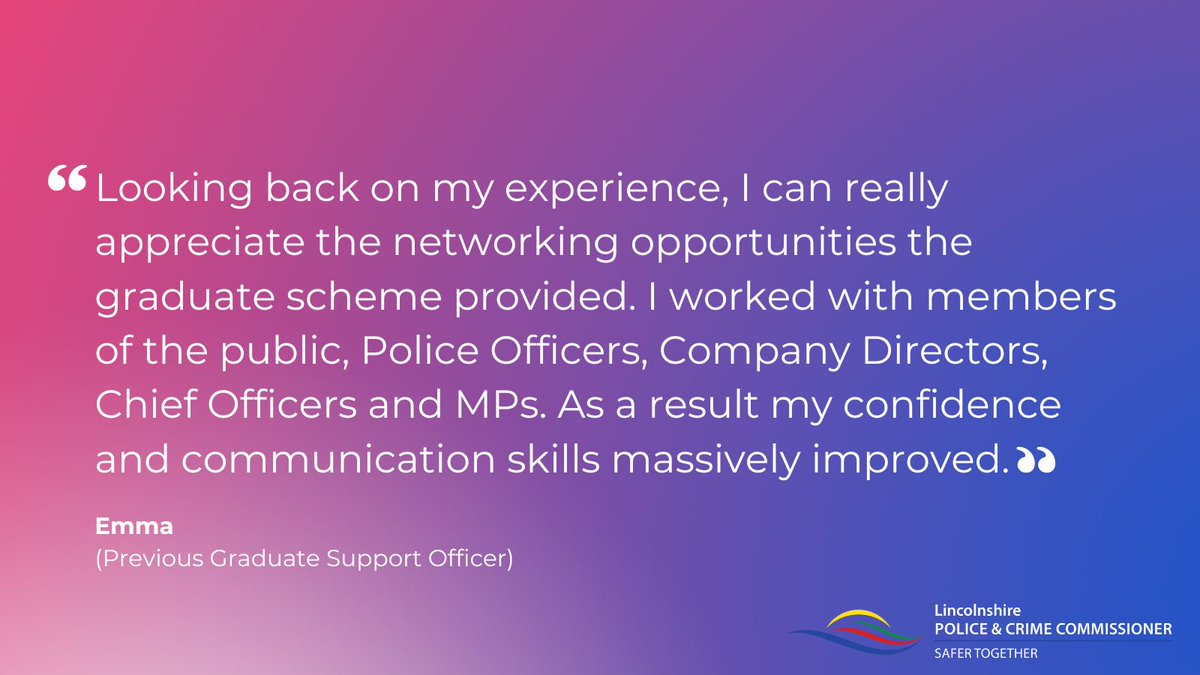 There's still time to apply to be a Graduate Support Officer.

For more information:
👉bit.ly/45oAQRR