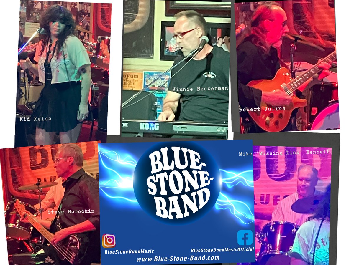 RJC_twitt's tweet photo. Blue-Stone-Band ~ 𝙹𝚞𝚜𝚝 𝚊 𝚔𝚒𝚌𝚔-𝚊𝚜𝚜, 𝚘𝚕𝚍 𝚜𝚌𝚑𝚘𝚘𝚕, 𝚎𝚕𝚎𝚌𝚝𝚛𝚒𝚌 𝚋𝚕𝚞𝚎𝚜 𝙸𝚗𝚏𝚞𝚜𝚎𝚍 𝚁𝚘𝚌𝚔-𝚊𝚗𝚍-𝚁𝚘𝚕𝚕 𝚋𝚊𝚗𝚍. https://t.co/8GSSe6sNx1