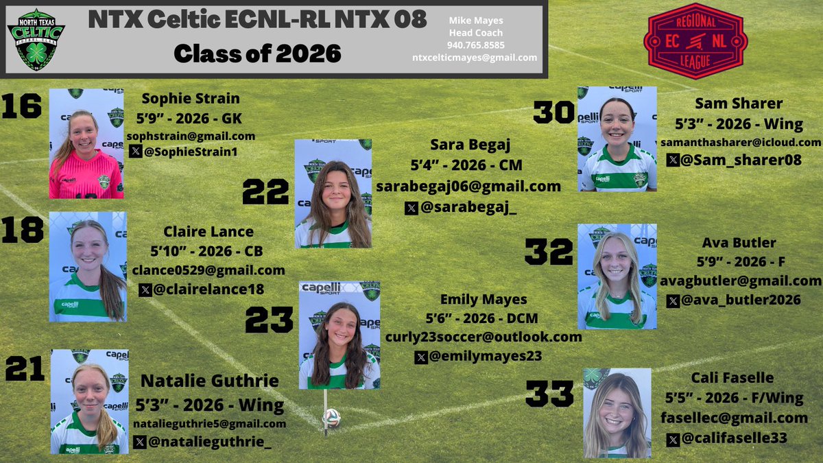 Amazing signing day for <a href="/ntxcelticfc/">NTX Celtic FC</a>! So excited to Coach this 08 ECNL-RL team! This group shows what TEAM means as after signing they organized team dinner on their own! #playforeachother #cultureovereverything #futurecollegeathletes #COYGIG 🍀#missingyallKenzSofiaRylin