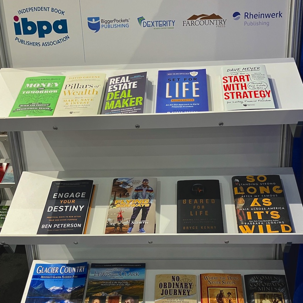 dexteritybooks's tweet image. Take a look at these Dexterity titles on display with IBPA during ALA 2024. We hope everyone has had a great time in San Diego!

#ALA2024 #AmericanLibraryAssociation #Librarians #SupportLibraries 

@engagedestiny, @BryceKenny, @ibpa, @ALALibrary