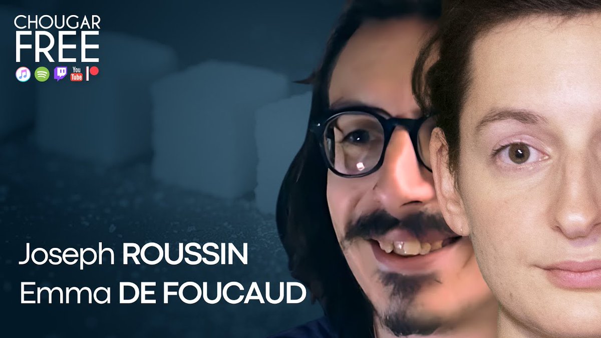 ChougarFree's tweet photo. CHOUGAR FREE - 70 - Joseph Roussin &amp; Emma de Foucaud 

🎧 Nouvel épisode disponible sur iTunes, Spotify &amp; YouTube 🎧 https://t.co/9wLInZt2N6 https://t.co/NfmtPGrwRV