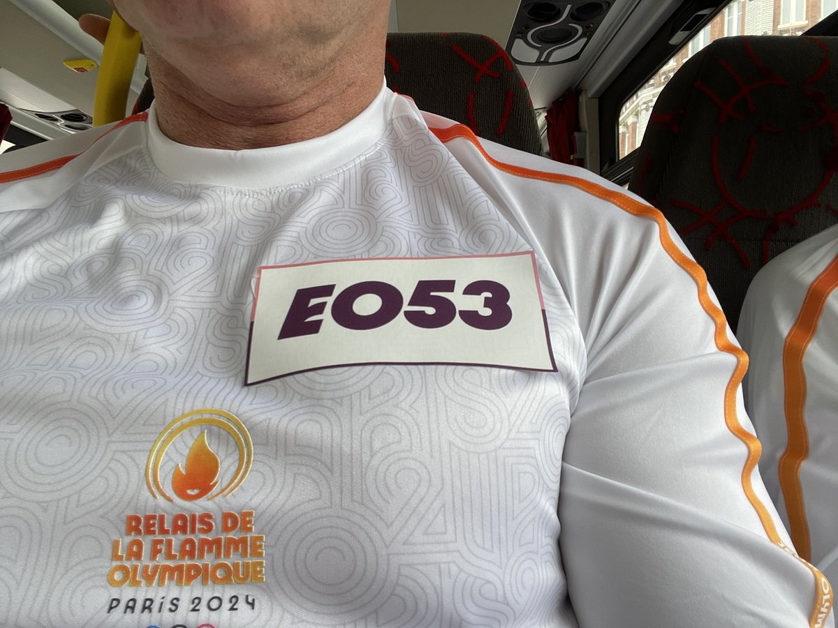 lpetrynka's tweet image. On the way 🔥 #Torchrelay @ISFsports