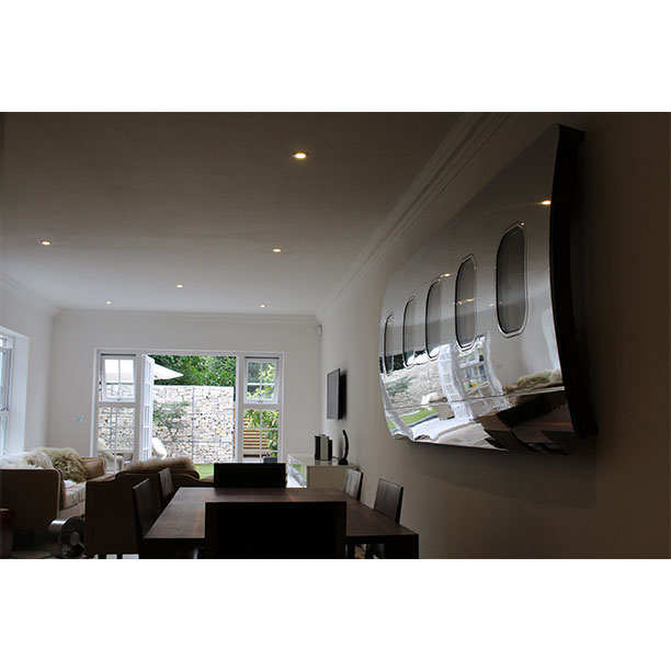 Lovely wine colour powder coating on this Boeing fuselage. 🍷