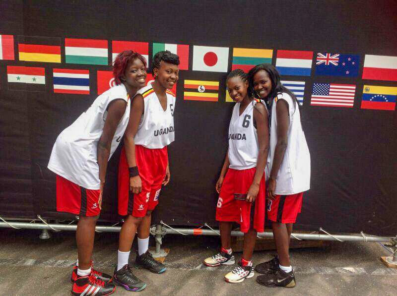 3x3Ug's tweet photo. TEAM UGANDA 🇺🇬

PICTORIAL : Uganda full team at the June 2014 Moscow World Championship games. 

Insert :  L-R Winnie Annyago, Judith Nansobya, @ClaireLamunu and Coach @MavitaMoses now ED @score_beyond . 

#UG3X3
#3X3NationsLeagueUG https://t.co/Lu00GGalZ7