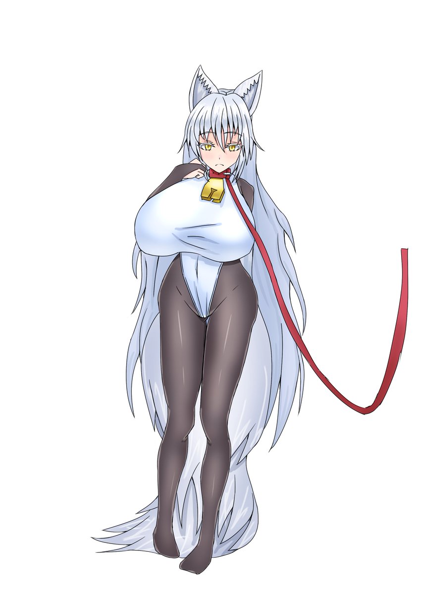 mediumfox's tweet image. 九十九尾と書いて、「つづらお」と読む。
人の世では耳としっぽを消して、白尸（つくも・かたしろ）名義ということで。
……読めない？　そうですね。