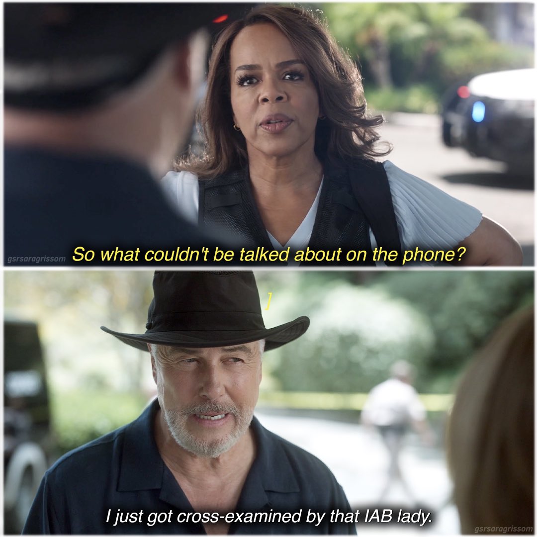 gsrsaragrissom's tweet photo. “Hey, Mr. Cloak and Dagger…”
#csi #csilasvegas #gilgrissom #williampetersen #paulanewsome #maxineroby #csivegas https://t.co/nteJcGEkSQ